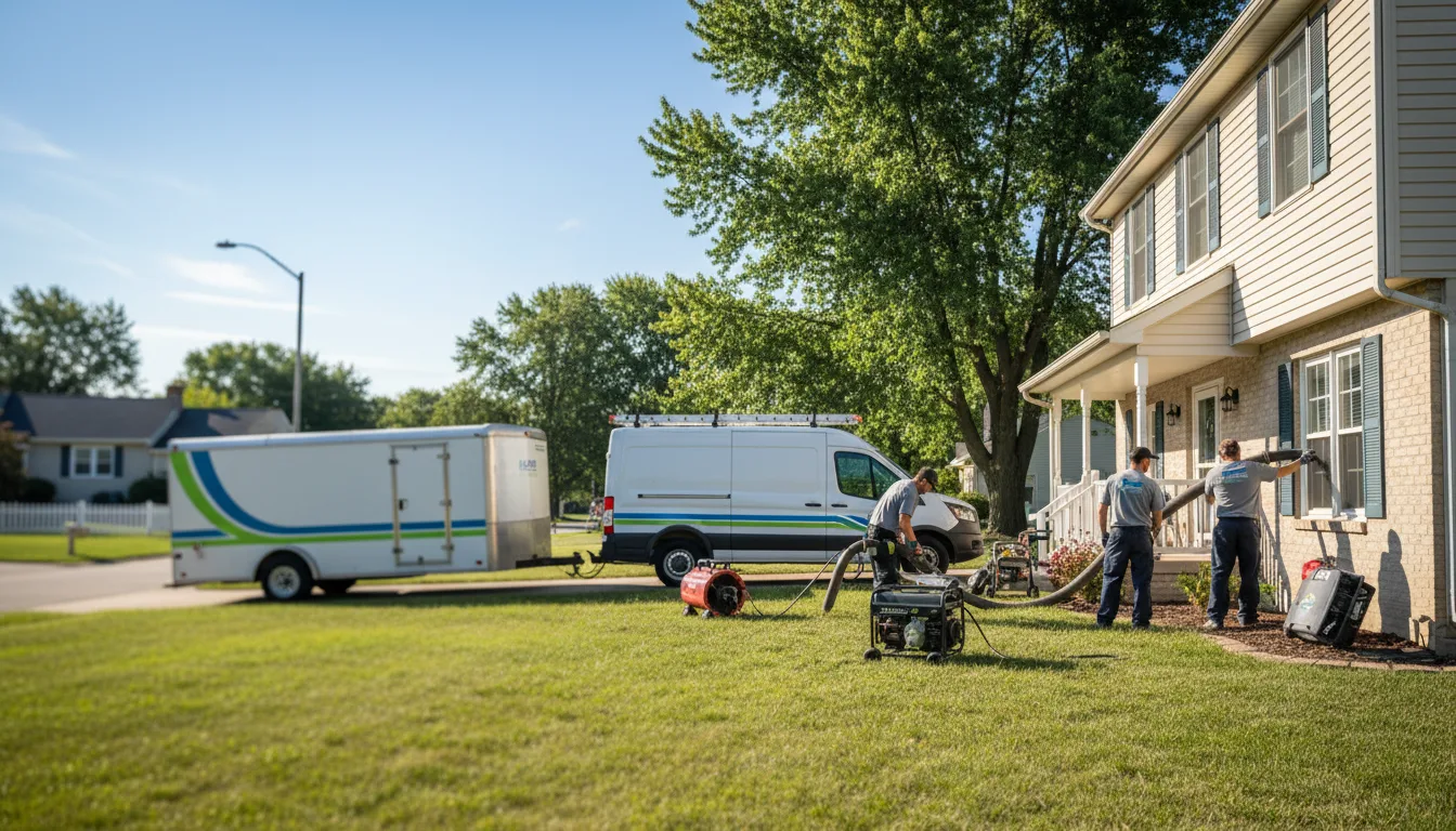 Flooded Basement Restoration And Cleanup With Repair in Fort Harrison, MT near me